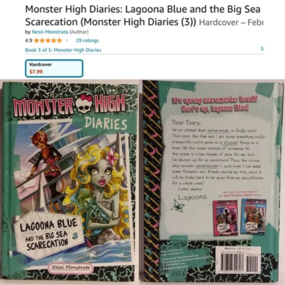 Monster High & Ever After High Book Set - Picture 3 of 9